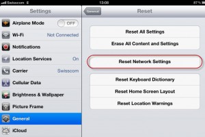 iPad and “Could not activate cellular data network” error message